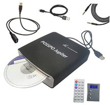Jupiter USB CD Player for Car Auto Portable, DVD for PC, Support AUX  USB