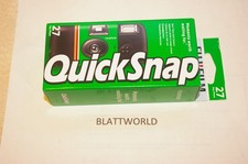 FUJIFILM QUICKSNAP 27 ExP ONE TIME USE CAMERA with Color Print Film FRESH 9/27