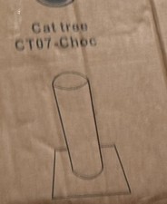 Cozy Pet Deluxe Cat Tree Sisal Scratching Post Quality Cat Trees - CT07-Choc