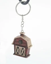 Red Barn Keyring