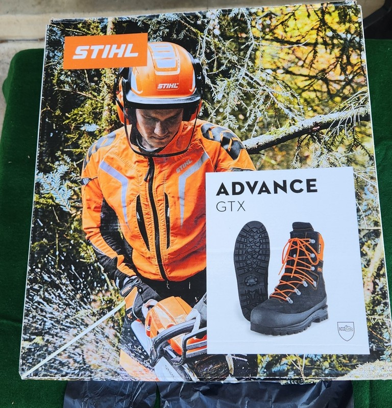 Stihl Promark ADVANCE GTX Chainsaw Boots Size 10.5  Men US
