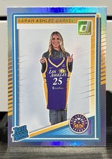 2025 Panini Donruss WNBA Rated Rookie Sarah Ashlee Barker #100 Silver Holo RC