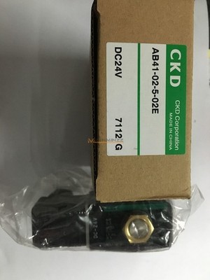 1PCS In Box CKD AB41-02-5-02E DC24V Solenoid Valve New &ex