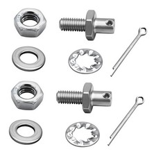  2-Pack Throttle Cable Adapter Stud Kit 8009 Compatible with 1977  Later