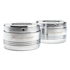 Rinehart Chrome 4.5 in. Motopro 45 Tradition End Caps - 900-0155