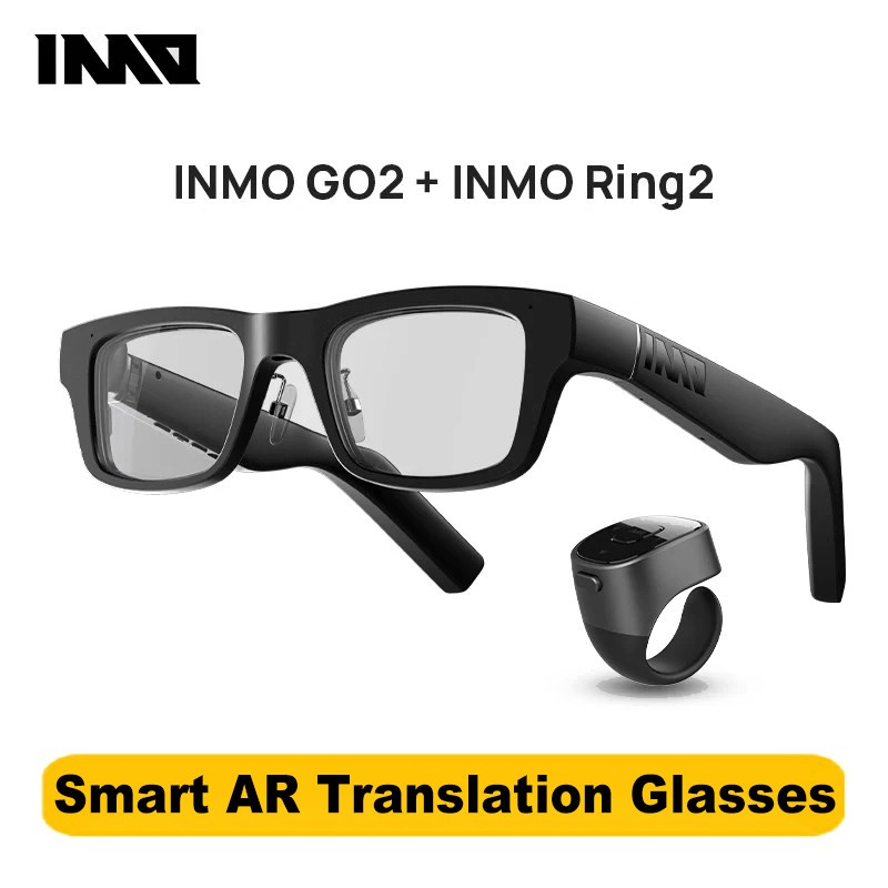 INMO GO 2 Smart Wireless AR Glasses AI Assistant Subtitle