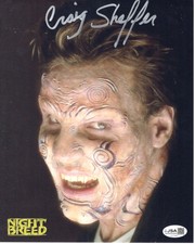 Craig Sheffer signed 8x10 Photo Aaron Boone Cabal Nightbreed JSA Authentication
