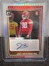 JAKE BRININGSTOOL 2025 DONRUSS OPTIC SP RC SIGNATURE SERIES AUTO Holo Chiefs