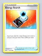 Pokemon Energy Search 128/159 Crown Zenith Common LP