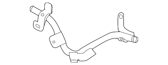 Genuine Nissan Altima Pathfinder 3.5 Water Inlet Pipe 14053-3JA0B - Image 4 of 4