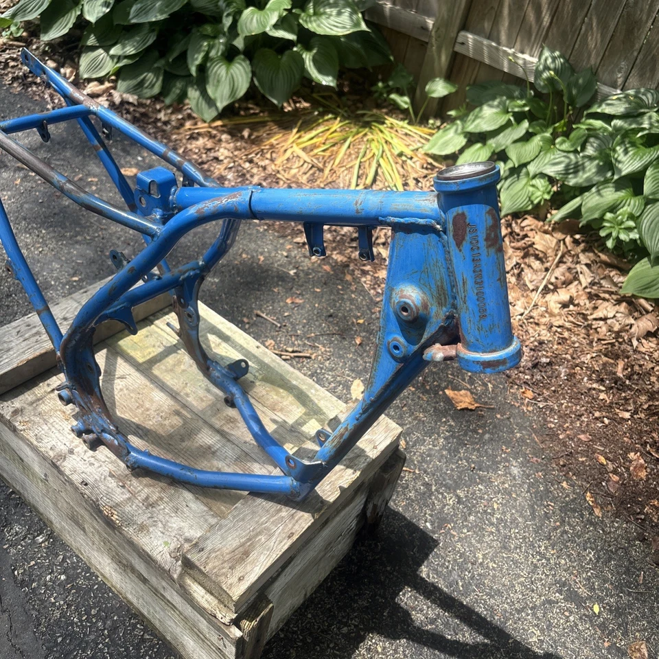 Корпус основного шасси рамы 1992 Suzuki DS80 DS 80 92 от оригинального производителя - Изображение 4 из 4