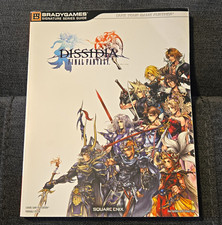 BradyGames Dissidia Final Fantasy Strategy Guide w/ Foldout Poster 2008 