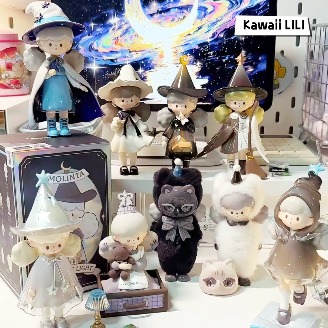 F.UN Molinta Chasing Light Series Confirmed Blind Box Figures Art Toy Hot Gift