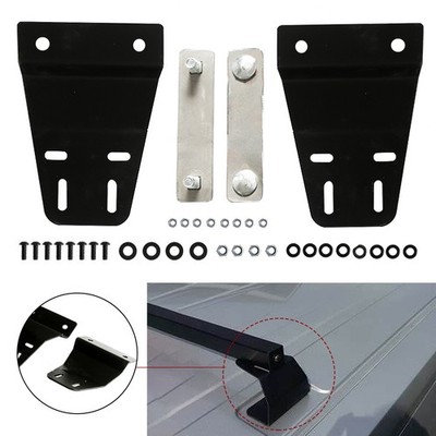 Black 1Set Direct Mount Tower Bracket For Solar Panel VS30 Sprinter NCV3 Bolt-on