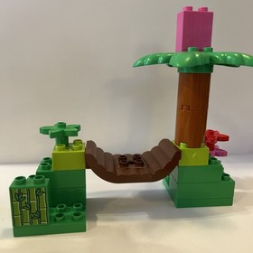 LEGO Duplo 10804 Jungle Set &ndash; 2 Figures, Tiger, Elephants, Croc, Monkey & More *