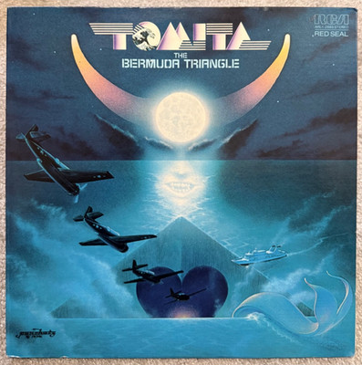 Tomita Bermuda Triangle BLUE VINYL   VINYL IS MINT!
