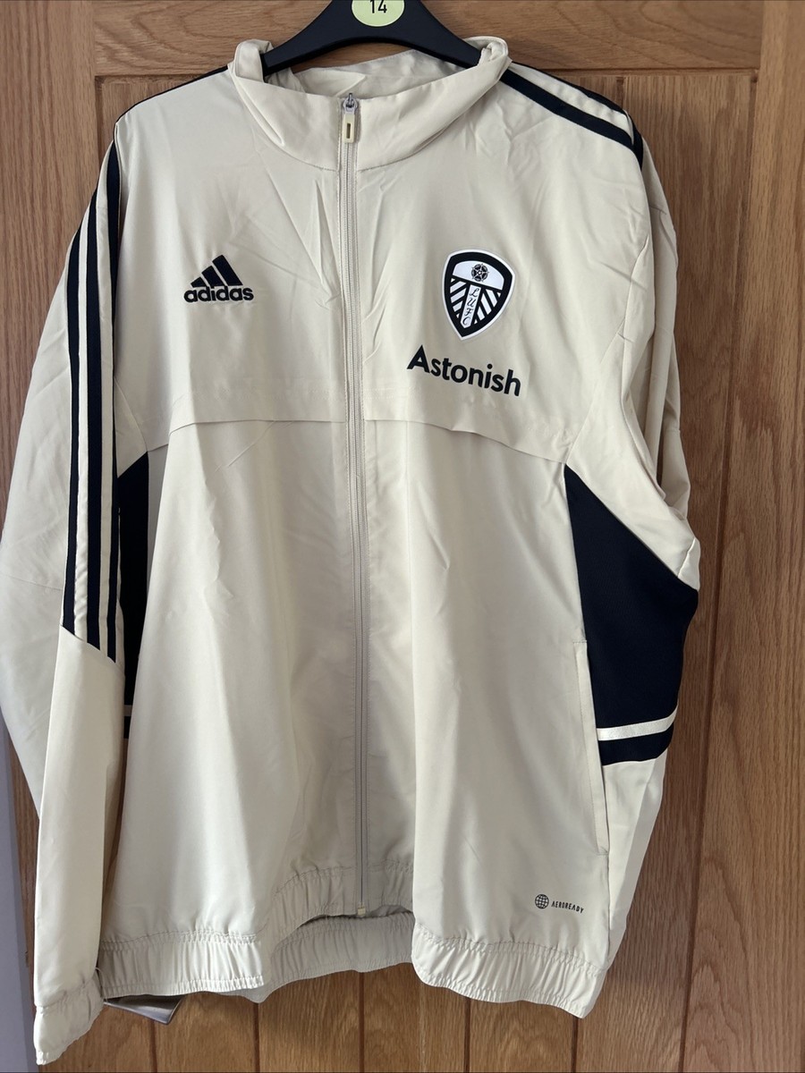 Leeds United Rain Jacket Leeds United Coat New With Tags Adidas