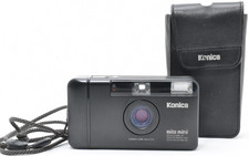 READ N MINT Konica Big Mini BM-302 BM 302 Black 35mm Point  Shoot Camera JAPAN