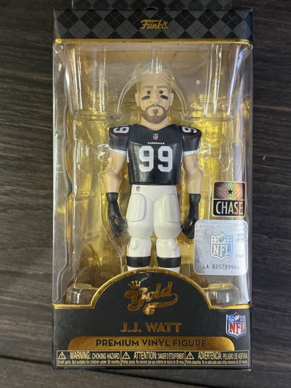 Funko Vinyl Gold 5” JJ Watt (Chase) Arizona Cardinals