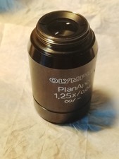 Used Olympus Microscope objective PlanApo 1.25x/0.04 Infinity/-