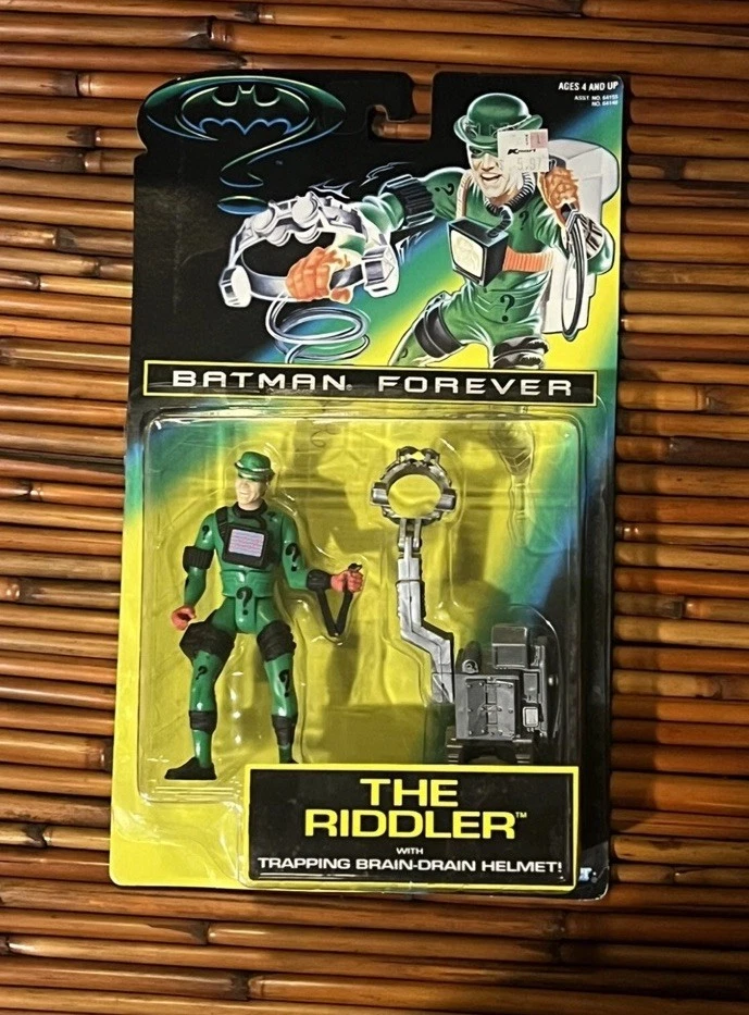 The Riddler Nuevo Antiguo Stock De Colección 1995 Lote Batman Forever Legends DC Comics Casi Nuevo Foto 3 de 4