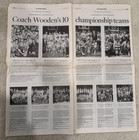 John Wooden Tribute- 6/13/2010 Los Angeles Times special section UCLA Basketball — photo 9