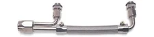 Edelbrock 8091 Fuel Line Dual Quad Braided Stainless Edelbrock Performer Kit