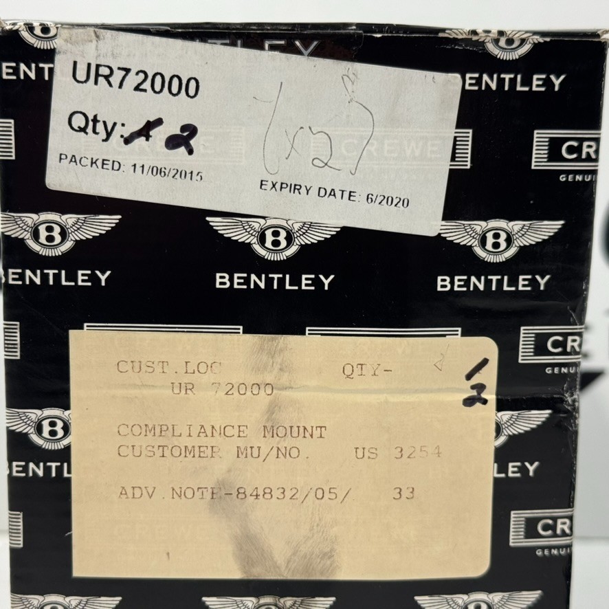 [NOS] Bentley Continental/Rolls Royce Silver Spur Compliance Mount UR72000 PAIR