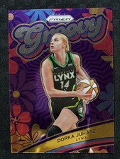 2024 Panini Prizm Dorka Juhasz WNBA Prizm Groovy  #4 Minnesota Lynx