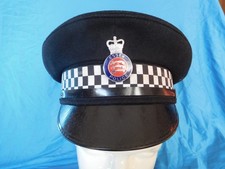 Anglia - Essex Police - Czapka z emaliowaną odznaką czapki - Rzadkość