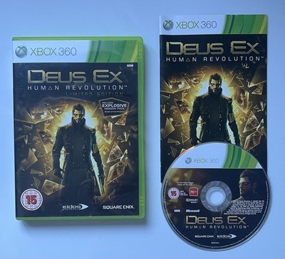 Deus Ex: Human Revolution - Xbox 360 Spiel - PAL - getestet - mit Handbuch (Ref. 1386)