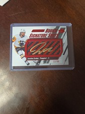 2023-24 ENGRAINED JONATHAN GRUDEN ROOKIE SIGNATURE SHOTS  12/99 RED RSS-GR 