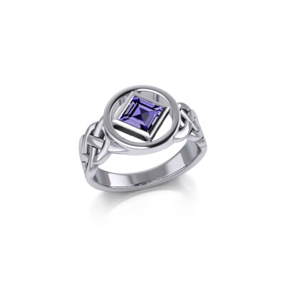 Celtic NA Recovery Symbol 925 Sterling Silver Ring Narcotics Anonymous Jewelry