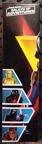 Star Wars Galaxy of Adventures Han Solo Action Figure Hasbro New - Picture 4 of 4