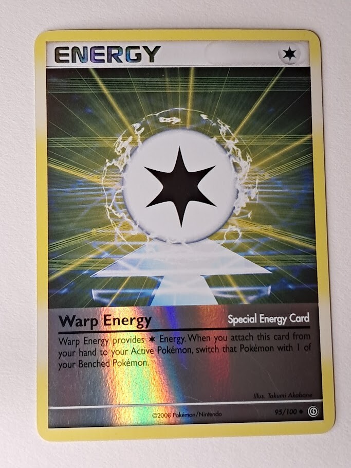 Warp Energy 95/100 Stormfront Reverse Holo