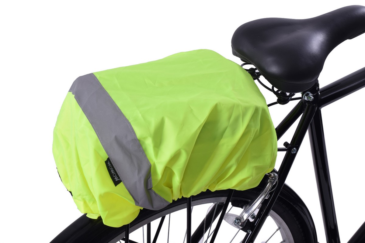 WOWWOW Highly Reflective Backpack Pannier Bag Cover XL Cycling