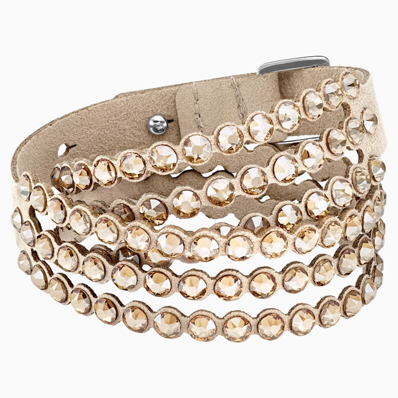 SWAROVSKI CRYSTAL POWER COLLECTION BRACELET BEIGE #5494230