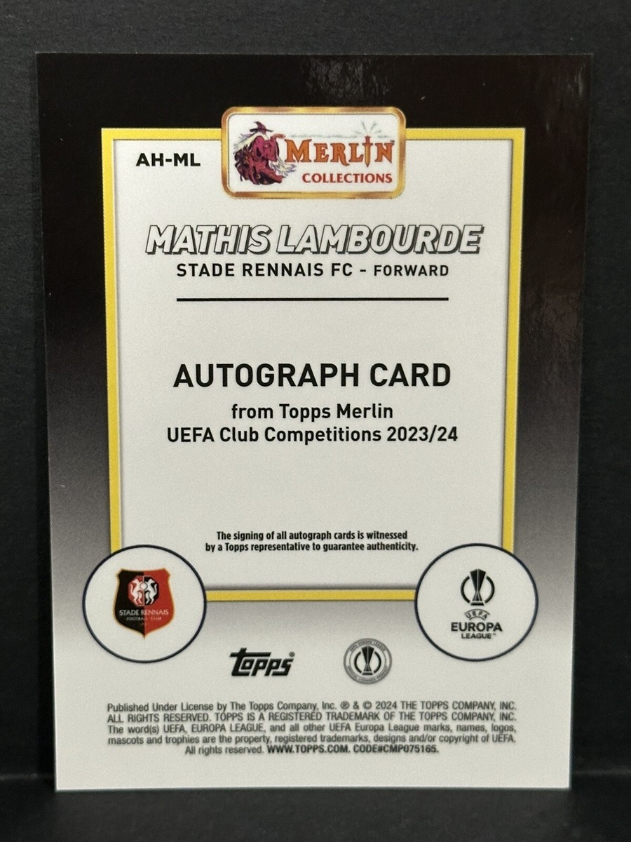 22-23 Topps Merlin LARSSON 直筆サインカード Auto 22-23 Topps Merlin LARSSON 直筆サインカード Auto - メルカリ