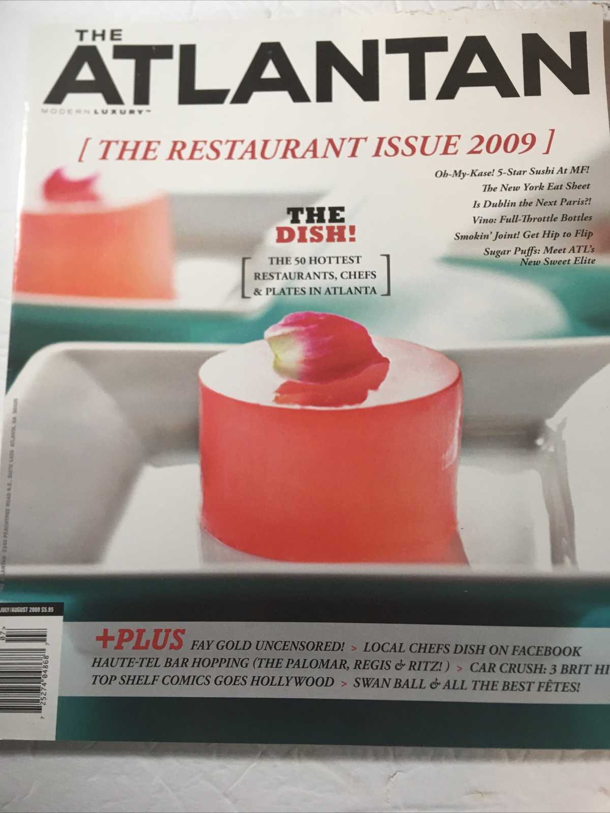 The Atlantan Magazine  July /August. 2009 Issue