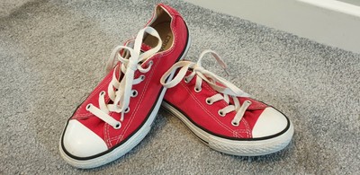 kids white converse size 1