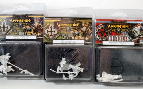 Warmachine Lot of 5 Combat Miniatures - Protecturate of Menoth, Khador, Cygnar - Picture 3 of 5