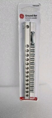GE PowerMark Gold 12-Hole Grounding Bar Kit TGK12CP