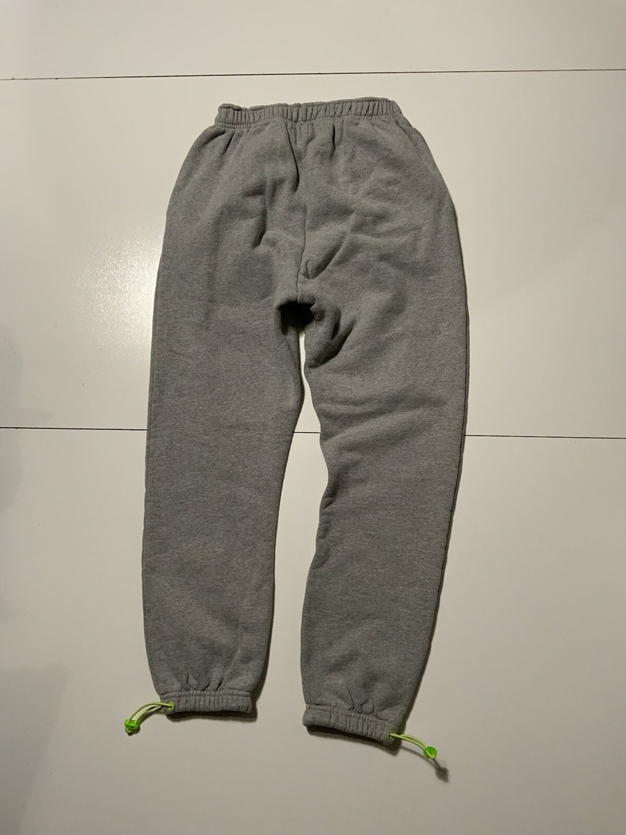 John Geiger 20oz French Terry 2020 Site Safety Heather Grey Jogger  Sweatpants M