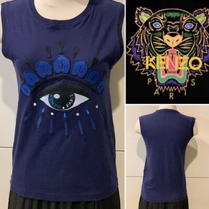 navy blue kenzo t shirt