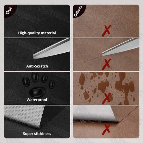 Leather Repair Patch-Self-Adhesive Leather Refinisher Cuttable Sofa Repair Patch - Picture 4 of 16