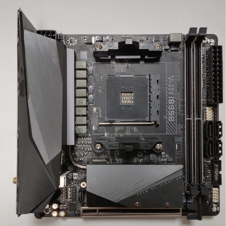 FOR GIGABYTE B550I AORUS PRO AX Motherbroad DDR4 AMD AM4 B550 Mini-ITX ...