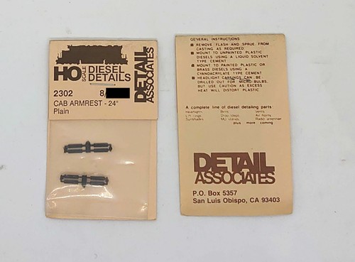 DETAIL ASSOCIATES American HO Scale Detailing Parts - Multi Listing - Picture 124 of 203