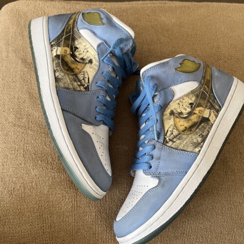 Air Jordan 1 Retro Alpha White University Blue - Picture 2 of 14