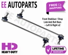 SSANGYONG KORANDO 2011-2019 - FRONT STABILISER ANTI ROLL DROP LINK BARS x2 -L&R