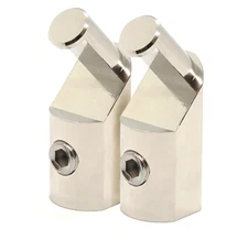 Pair ILL Customz Power/Ground Angled 1/0 to 1/0 AWG 0 Gauge Amp Input Reducers